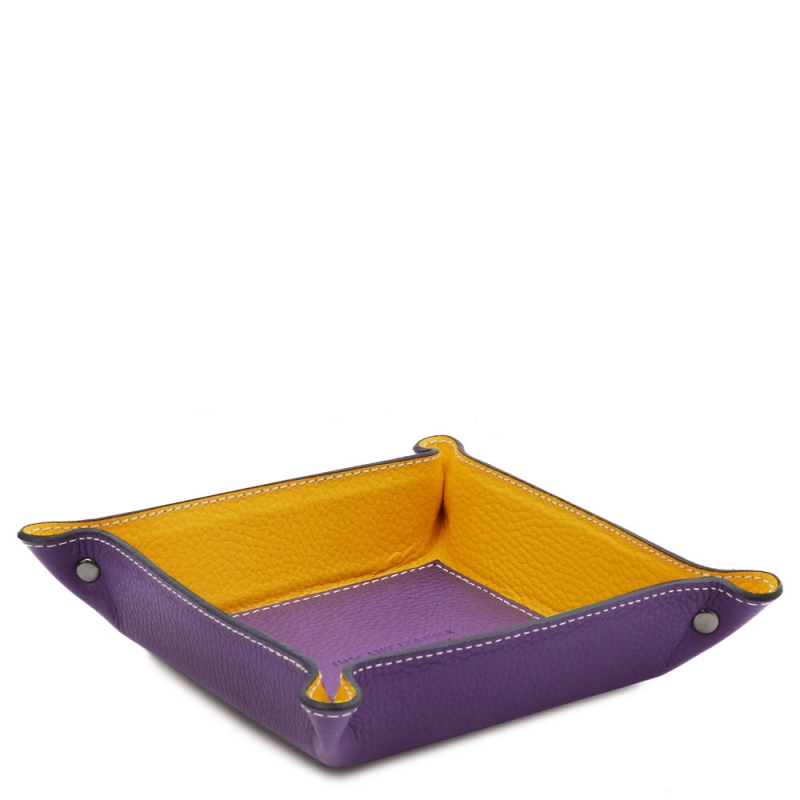 Tuscany Leather Lederschale Purple Tuscany Leather Lederschale Purple