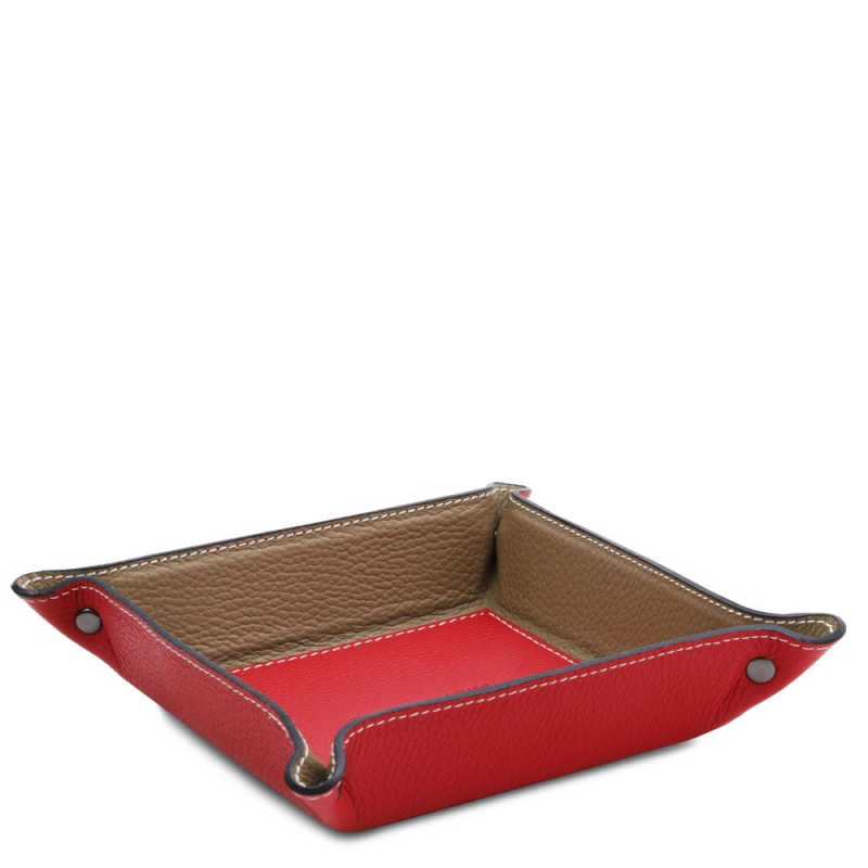 Tuscany Leather Lederschale Rot Tuscany Leather Lederschale Rot
