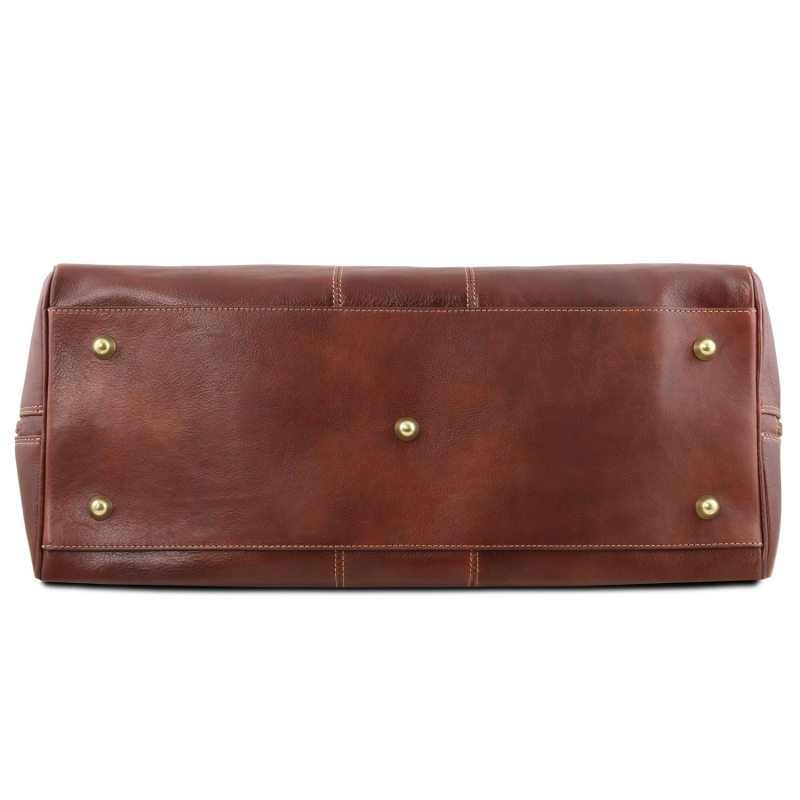 Leder Reisetasche Lisbona gross Boden Leder Reisetasche Lisbona gross Boden