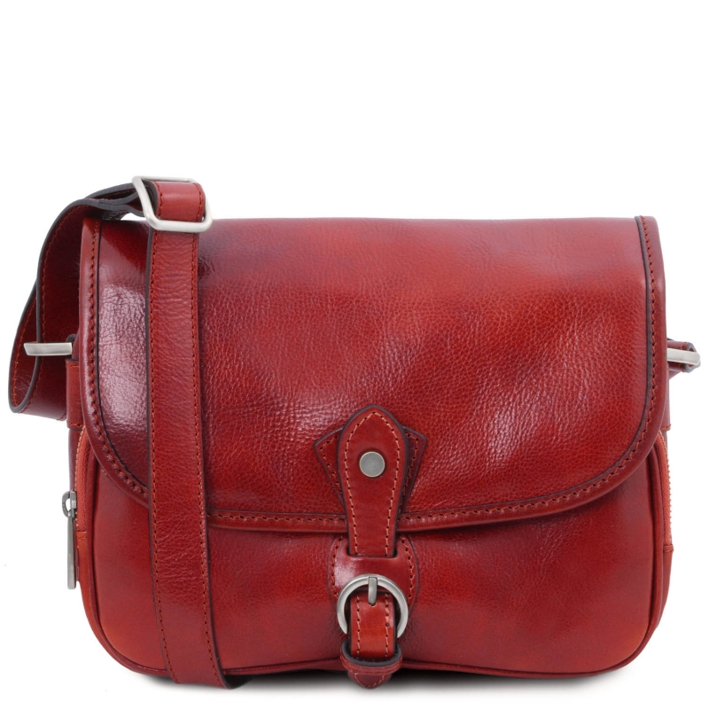 Tuscany Leather Schultertasche Leder rot Alessia Tuscany Leather Schultertasche Leder rot Alessia