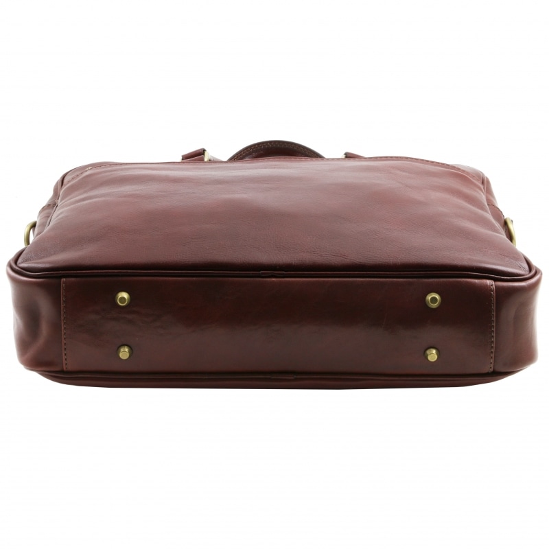 Leder Laptoptasche-Aktentasche Urbino Boden Leder Laptoptasche-Aktentasche Urbino Boden