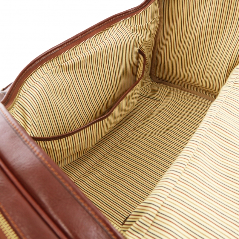 TL Voyager Leder-Reisetasche interieur TL Voyager Leder-Reisetasche interieur