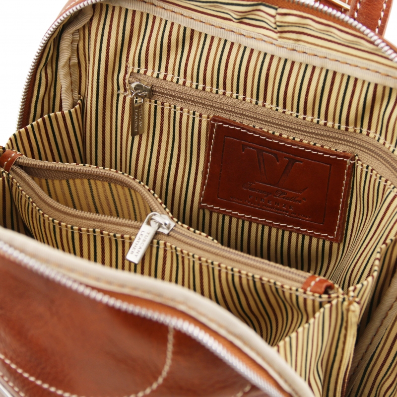 Leder Rucksack Manila Futterstoff Leder Rucksack Manila Futterstoff
