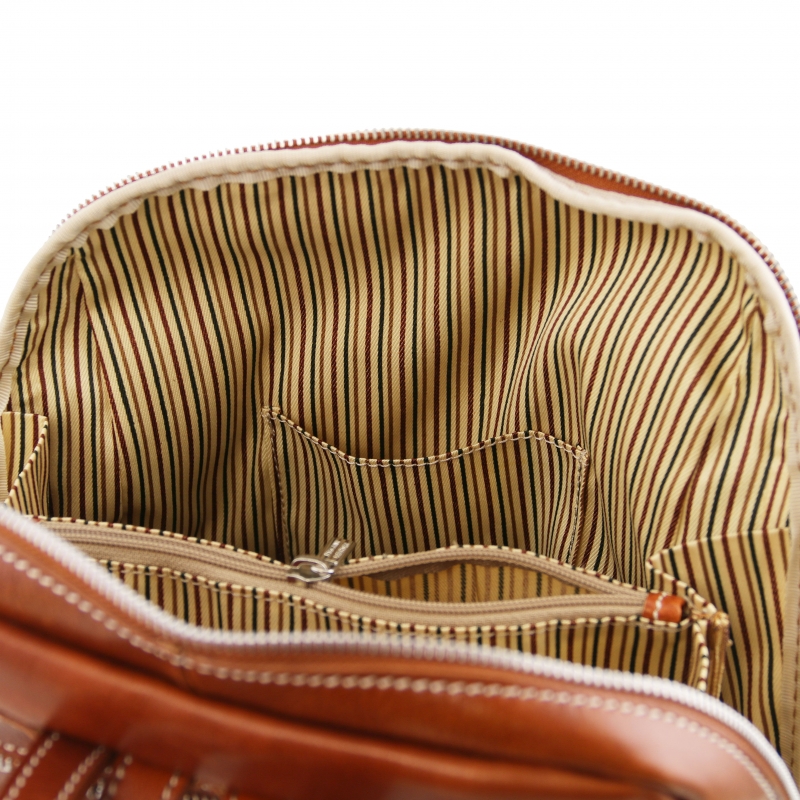 Leder Rucksack Manila Futterstoff Leder Rucksack Manila Futterstoff