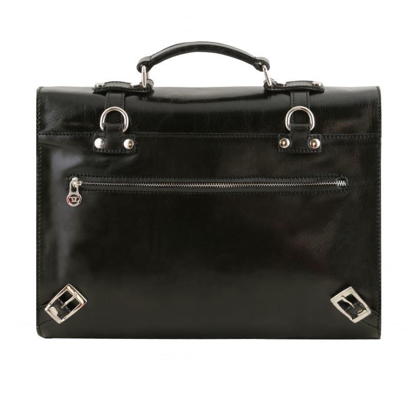Leder Aktentasche Viareggio Multifunktional Rückseite Leder Aktentasche Viareggio Multifunktional Rückseite
