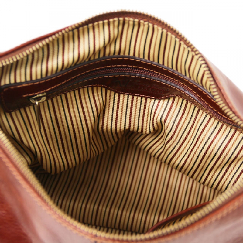 Leder Beuteltasche Sabrina interieur-1 Leder Beuteltasche Sabrina interieur-1