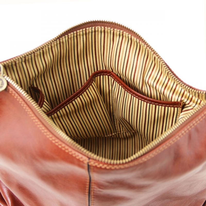 Leder Beuteltasche Sabrina interieur Leder Beuteltasche Sabrina interieur