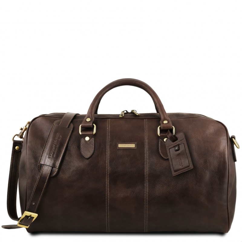 Leder Reisetasche Lisbona gross Dunkelbraun Leder Reisetasche Lisbona gross Dunkelbraun