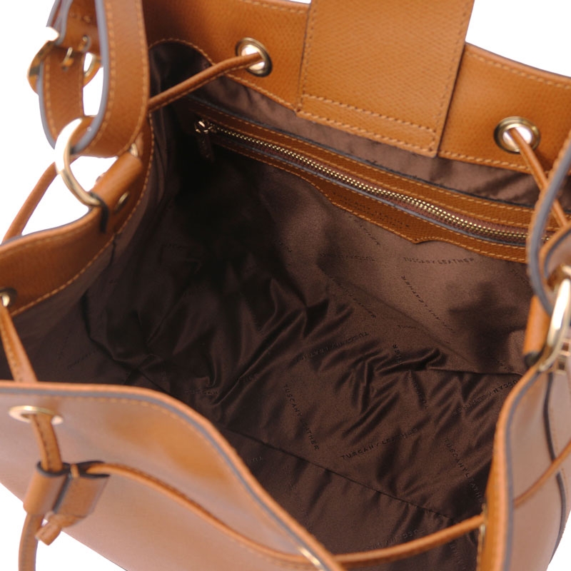 Tuscany Leather Bucket-Bag Minerva Interieur
