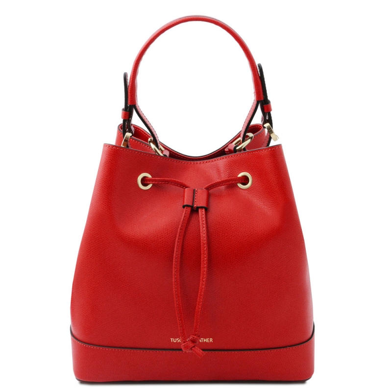 Tuscany Leather Bucket-Bag Minerva rot Tuscany Leather Bucket-Bag Minerva rot