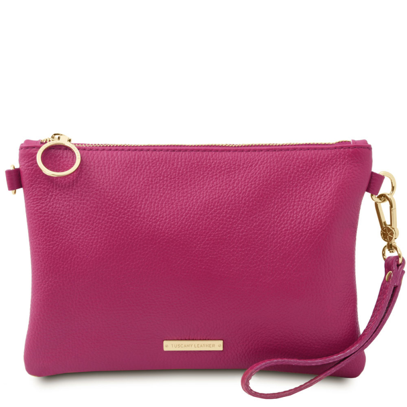 Tuscany Leather Clutch „Pop“ fuchsia Tuscany Leather Clutch „Pop“ fuchsia