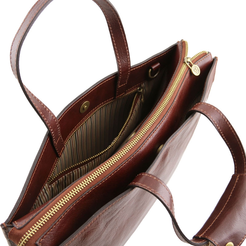 Leder Aktentasche Palermo Interieur-1 Leder Aktentasche Palermo Interieur-1