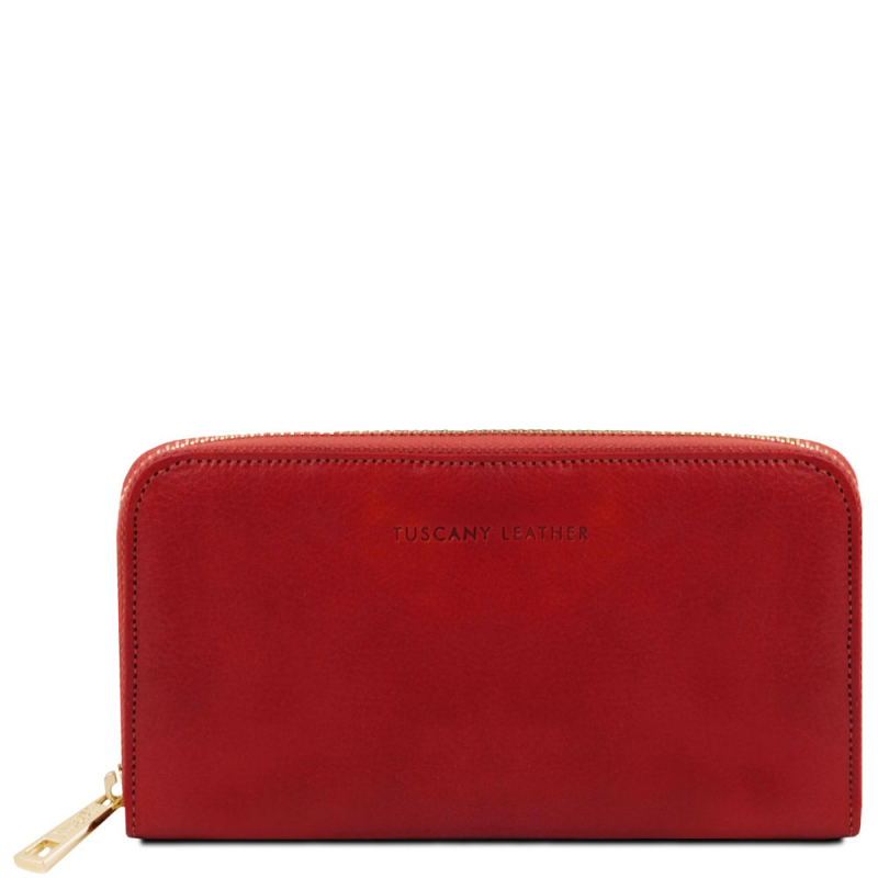 Damen Leder Geldbörse TL141206 rot Damen Leder Geldbörse TL141206 rot