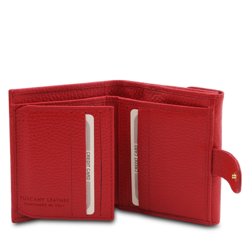 Leder-Geldbörse Calliope Interieur-1 Leder-Geldbörse Calliope Interieur-1