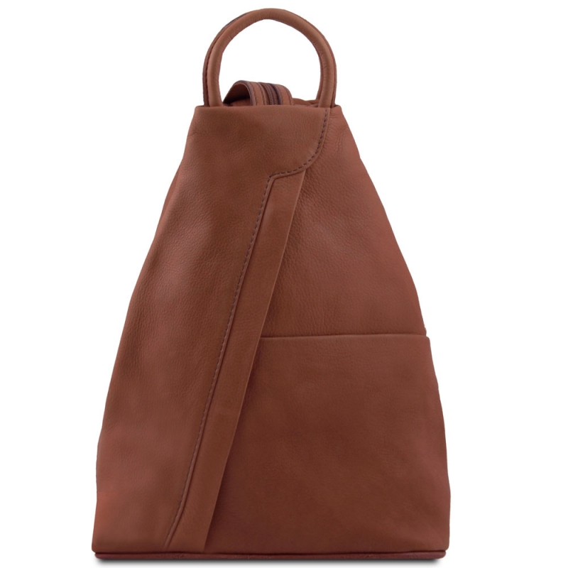 Rucksack "Shanghai" Nappa-Leder Zimt Rucksack "Shanghai" Nappa-Leder Zimt