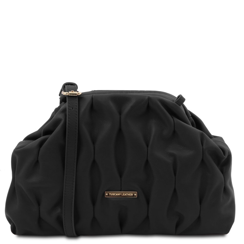 Tuscany Leather Umhängetasche schwarz Tuscany Leather Umhängetasche schwarz
