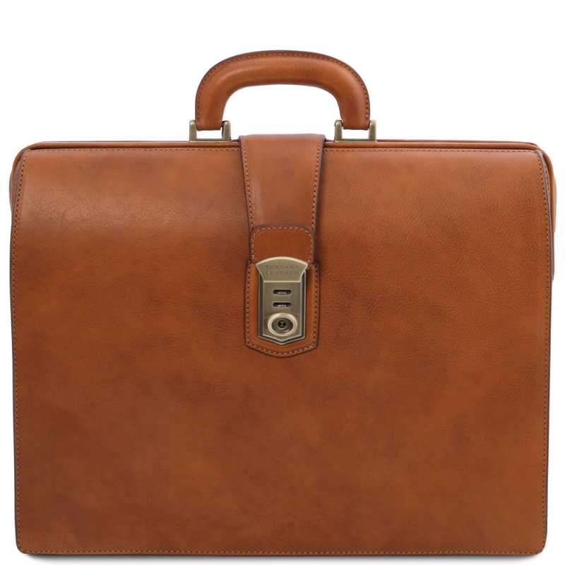 Tuscany Leather Business-Aktentasche Canova Rückseite Tuscany Leather Business-Aktentasche Canova Rückseite