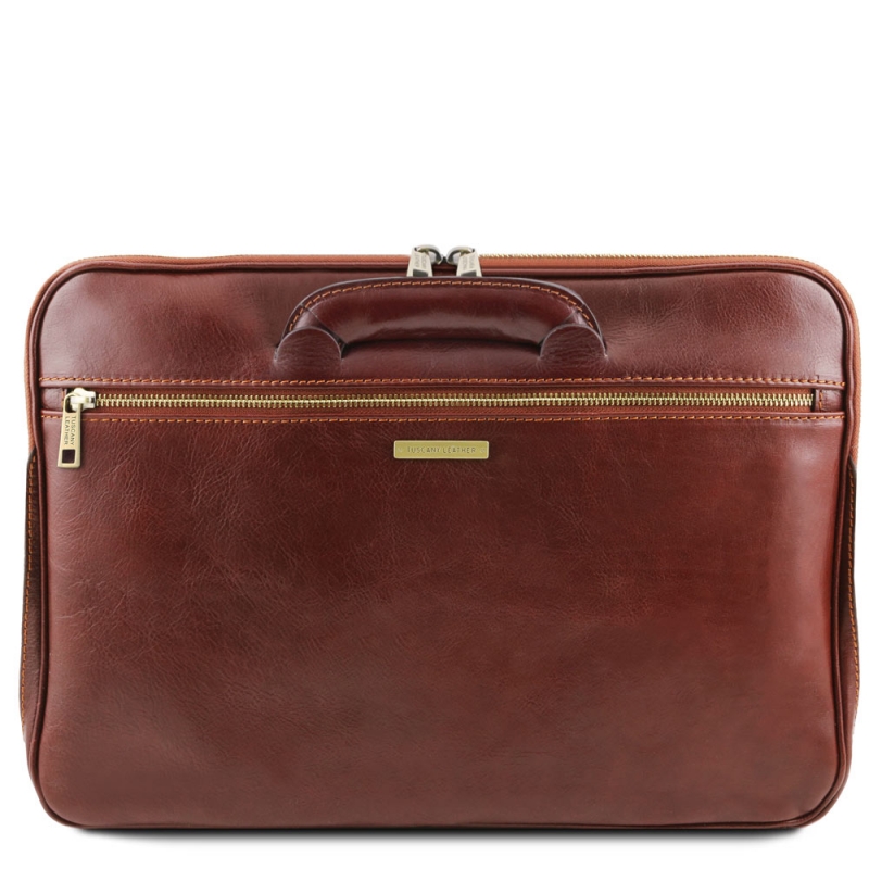 Leder Dokumenten-Tasche Caserta Tragegriff Leder Dokumenten-Tasche Caserta Tragegriff