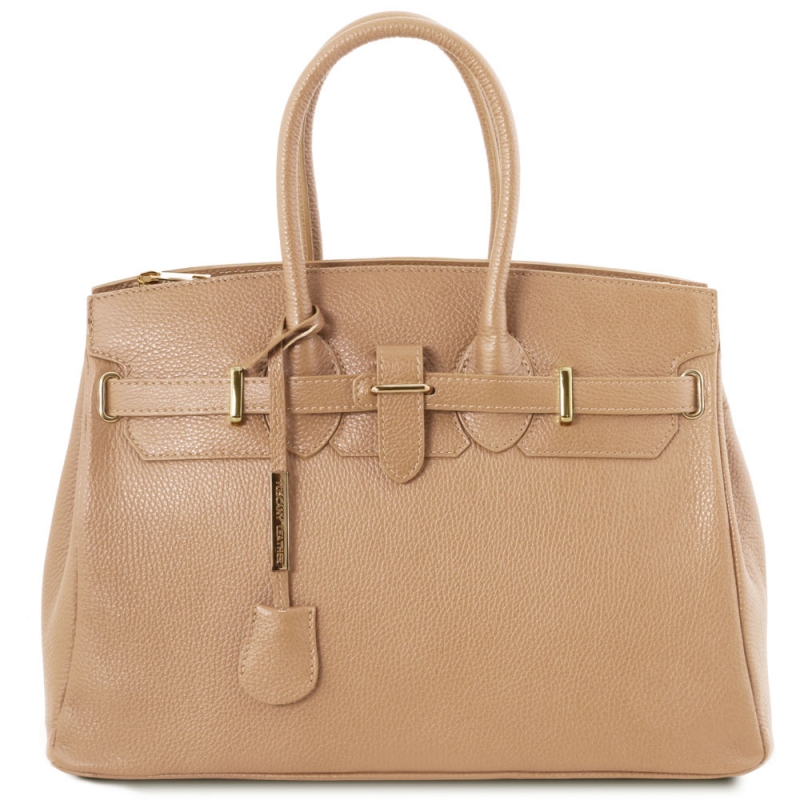 TL Bag Leder-Handtasche_TL141529-Champagner TL Bag Leder-Handtasche_TL141529-Champagner