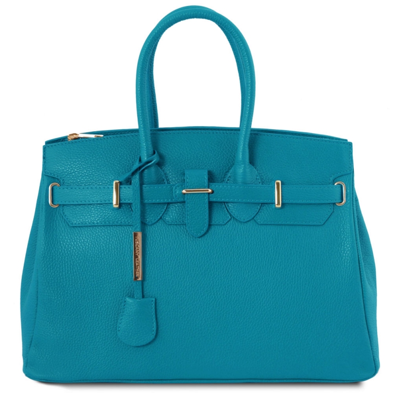 TL Bag Leder-Handtasche_TL141529-Türkis TL Bag Leder-Handtasche_TL141529-Türkis