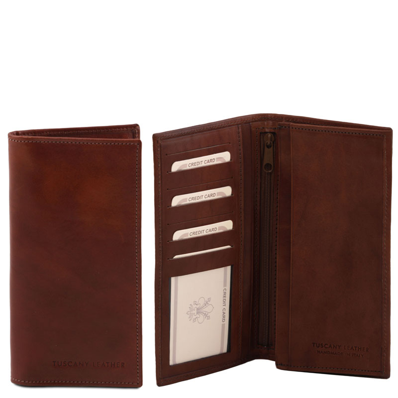 Herren-Leder-Brieftasche-vertikal-TL140777 braun Herren-Leder-Brieftasche-vertikal-TL140777 braun