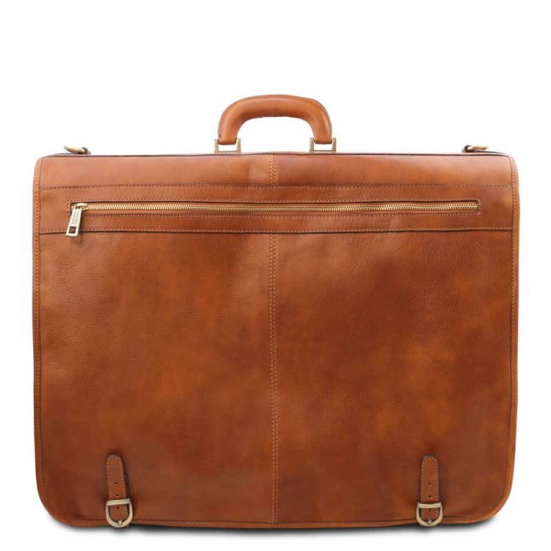 Tuscany Leather Kleidersack aus Leder "Papeete" Rückseite Tuscany Leather Kleidersack aus Leder "Papeete" Rückseite