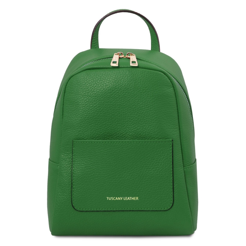 TL Bag kleiner Leder-Rucksack grün TL Bag kleiner Leder-Rucksack grün