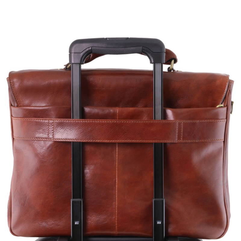 Multifach Laptop-Aktentasche Alessandria rückseite trolley Multifach Laptop-Aktentasche Alessandria rückseite trolley