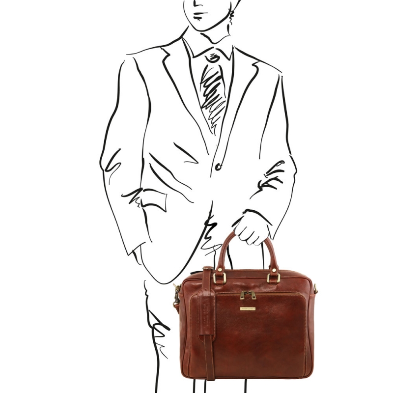 Tuscany Leather Laptop Aktentasche Pisa Outfit Tuscany Leather Laptop Aktentasche Pisa Outfit