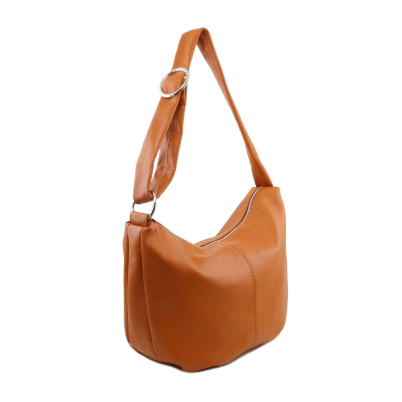 Leder-Beuteltasche Yvette Schultertasche Leder-Beuteltasche Yvette Schultertasche