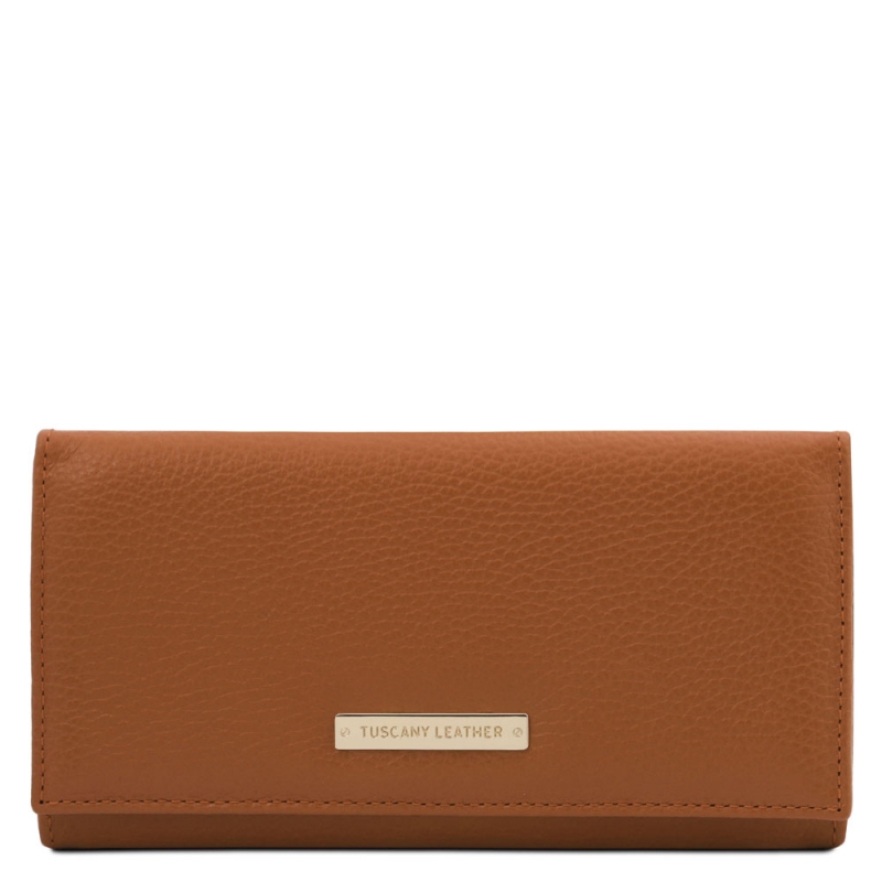 Leder-Geldbörse Nefti cognac Leder-Geldbörse Nefti cognac