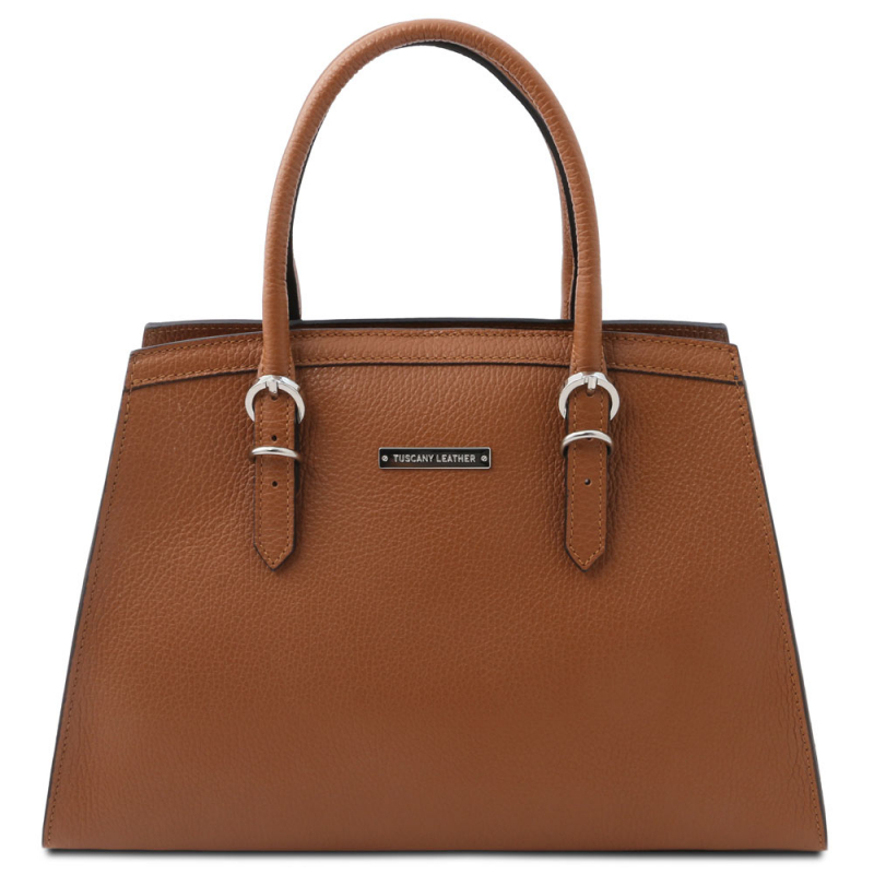 TL Bag Leder-Handtasche TL142147 Cognac TL Bag Leder-Handtasche TL142147 Cognac