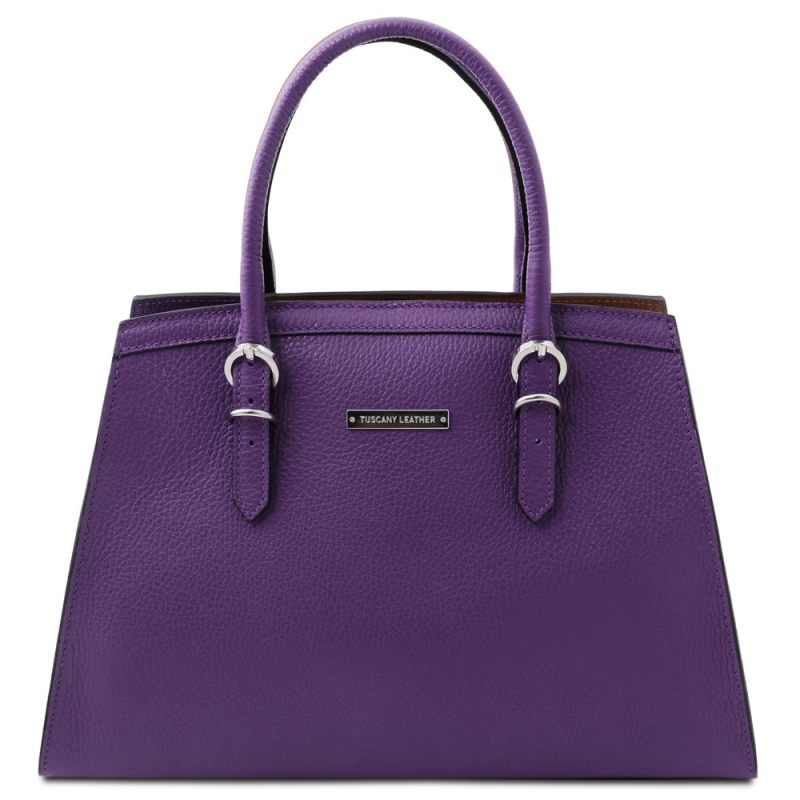 TL Bag Leder-Handtasche TL142147 Purple TL Bag Leder-Handtasche TL142147 Purple