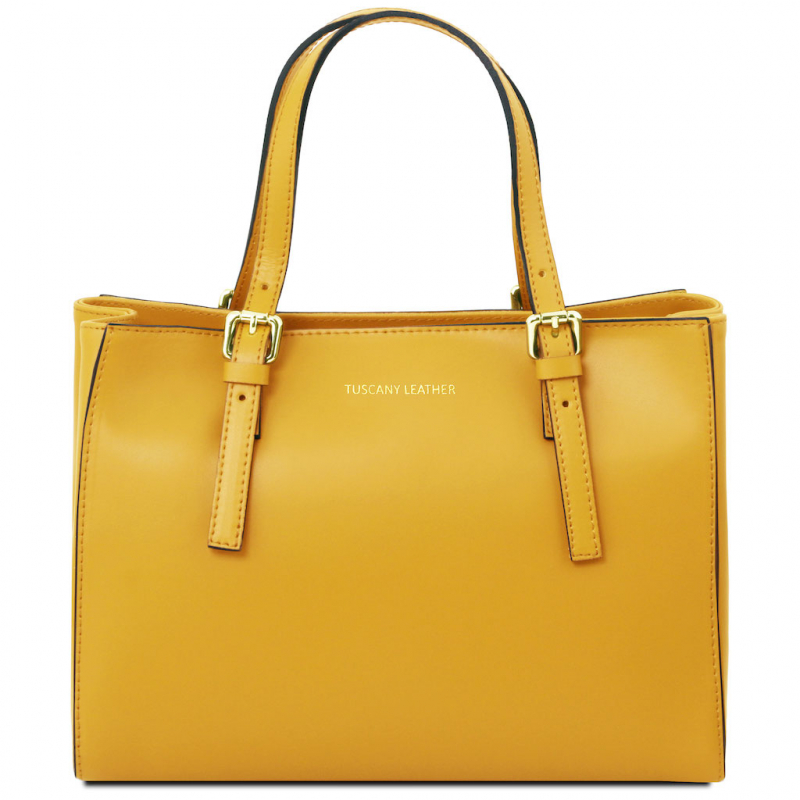 Tuscany Leather Handtasche Aura gelb Tuscany Leather Handtasche Aura gelb