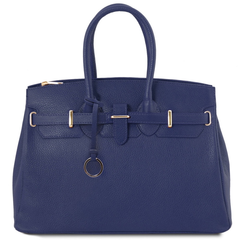 TL Bag Leder-Handtasche_TL141529 dunkelblau TL Bag Leder-Handtasche_TL141529 dunkelblau