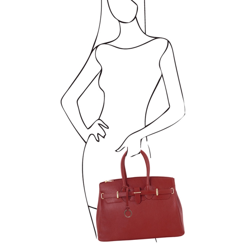 TL Bag Leder-Handtasche_TL141529-Outfit TL Bag Leder-Handtasche_TL141529-Outfit