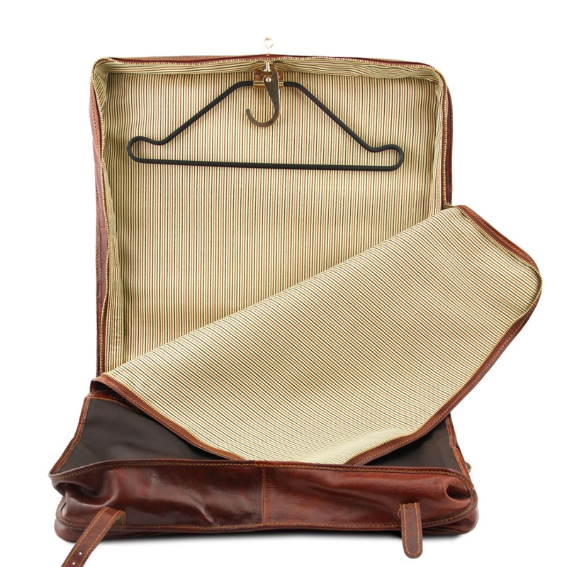 Leder Kleidersack Papeete Innenraum Leder Kleidersack Papeete Innenraum