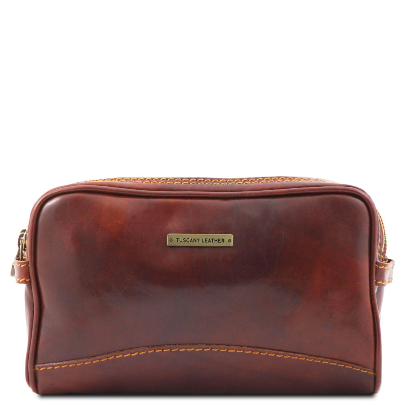 leder kulturtasche igor braun leder kulturtasche igor braun