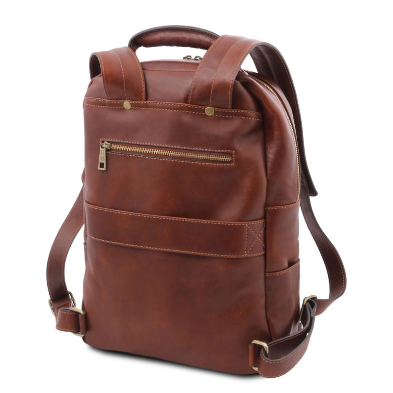 Tuscany Leather Rucksack Melbourne Rückseite Tuscany Leather Rucksack Melbourne Rückseite
