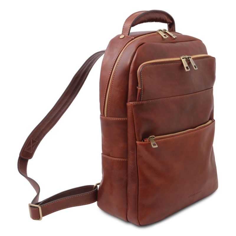 Tuscany Leather Rucksack Melbourne Seite