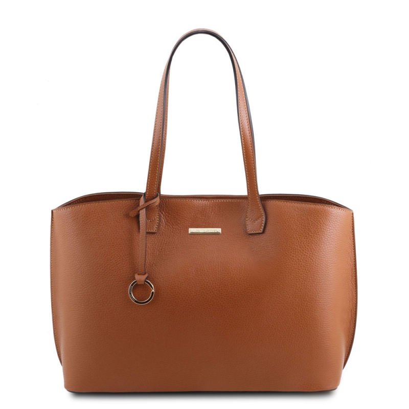 Tuscany Leather Leder-Shopper XL Cognac Tuscany Leather Leder-Shopper XL Cognac