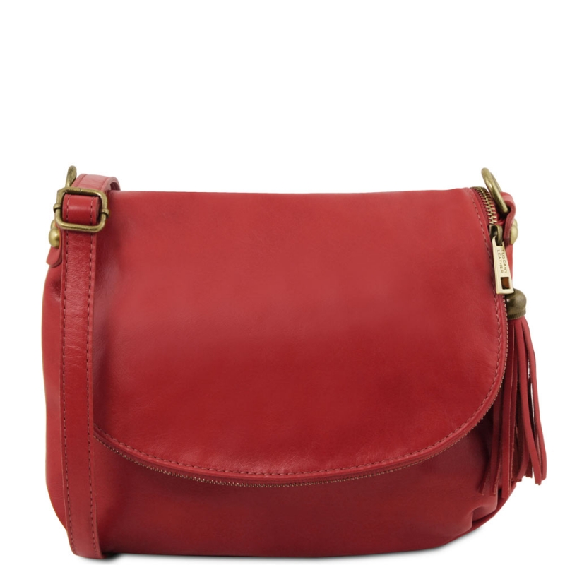 TL Bag Leder-Umhängetasche rot TL Bag Leder-Umhängetasche rot