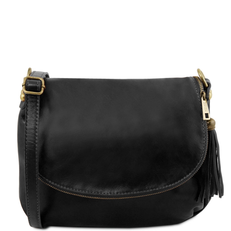 TL Bag Leder-Umhängetasche schwarz TL Bag Leder-Umhängetasche schwarz