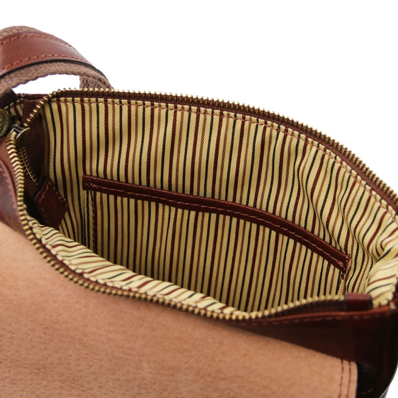 Leder Umhängetasche Jimmy Interieur-1 Leder Umhängetasche Jimmy Interieur-1