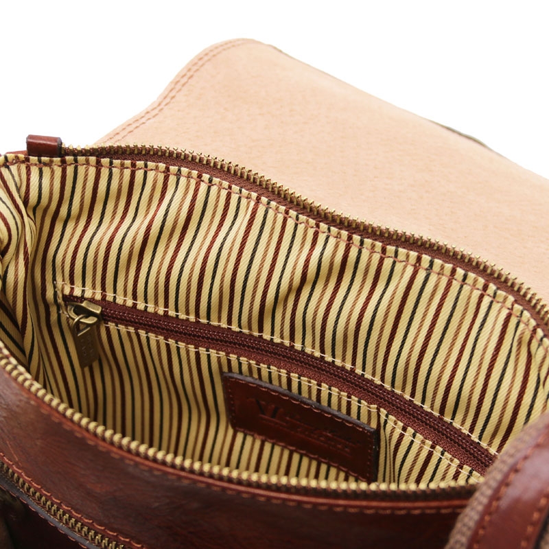 Leder Umhängetasche Jimmy Interieur Leder Umhängetasche Jimmy Interieur
