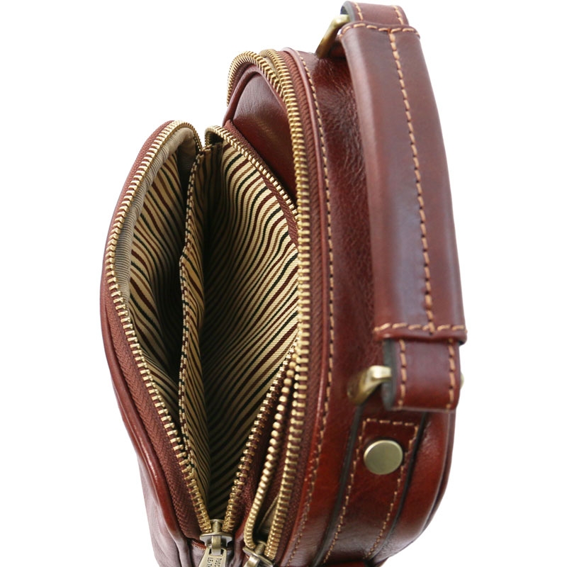 Tuscany Leather Leder Umhängetasche Paul braun Interieur Tuscany Leather Leder Umhängetasche Paul braun Interieur