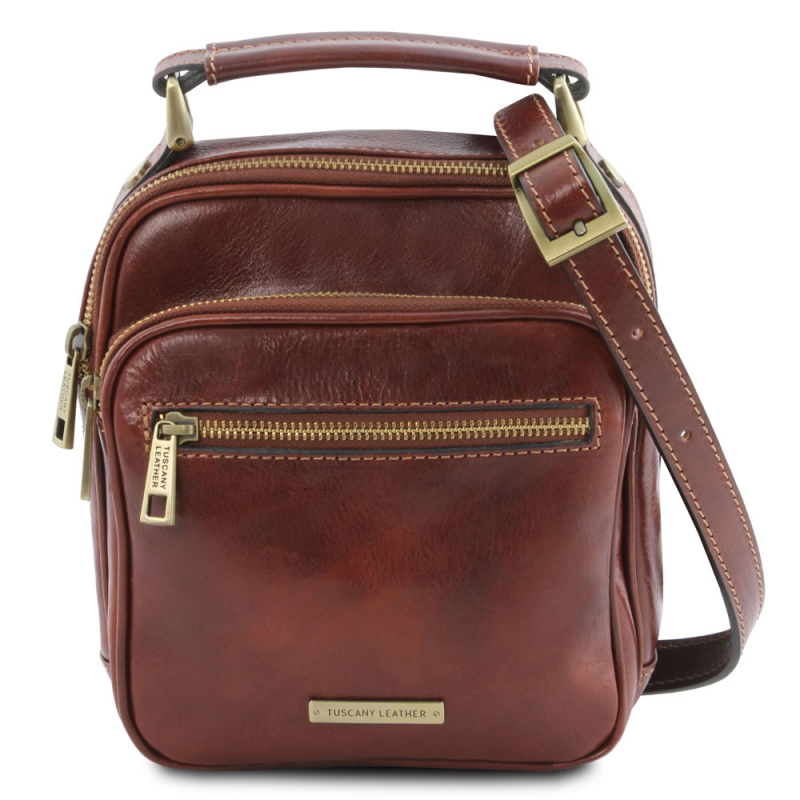 Tuscany Leather Leder Umhängetasche Paul braun Tuscany Leather Leder Umhängetasche Paul braun