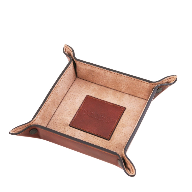 Lederschale klein interieur Lederschale klein interieur