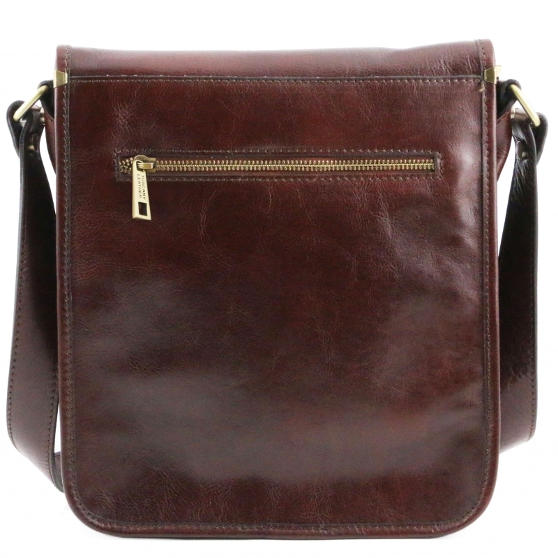 Tuscany Leather TL Messenger Braun Rückseite Tuscany Leather TL Messenger Braun Rückseite
