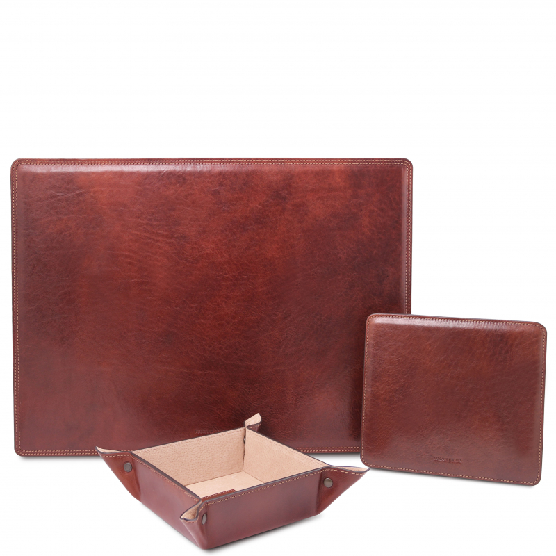 Office-Set Leder braun Office-Set Leder braun